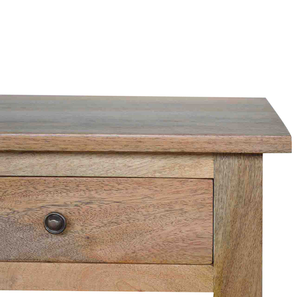 Table basse de campagne à 4 tiroirs