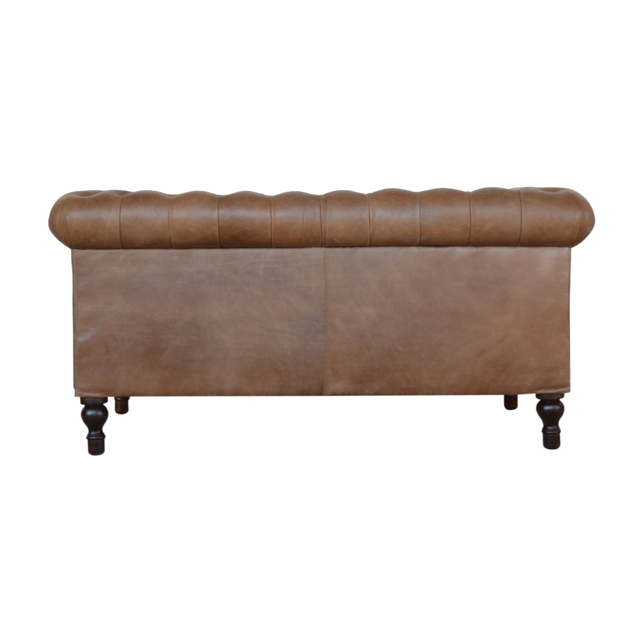 Chesterfield en cuir de buffle