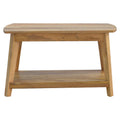 Table basse avec étagère inférieure