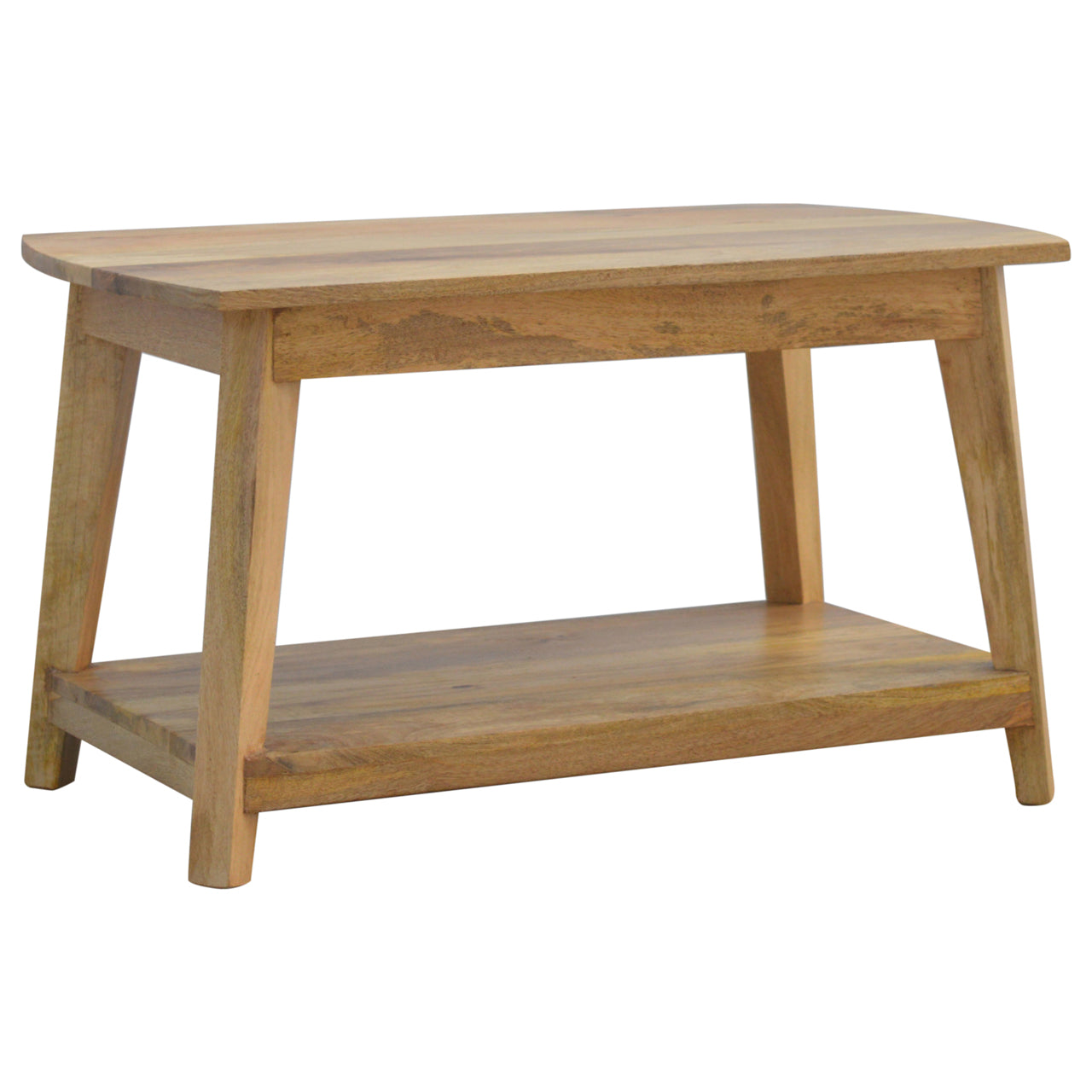 Table basse avec étagère inférieure