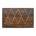 Bureau rabattable Geo Brass