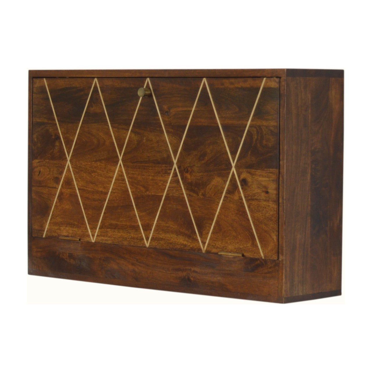 Bureau rabattable Geo Brass