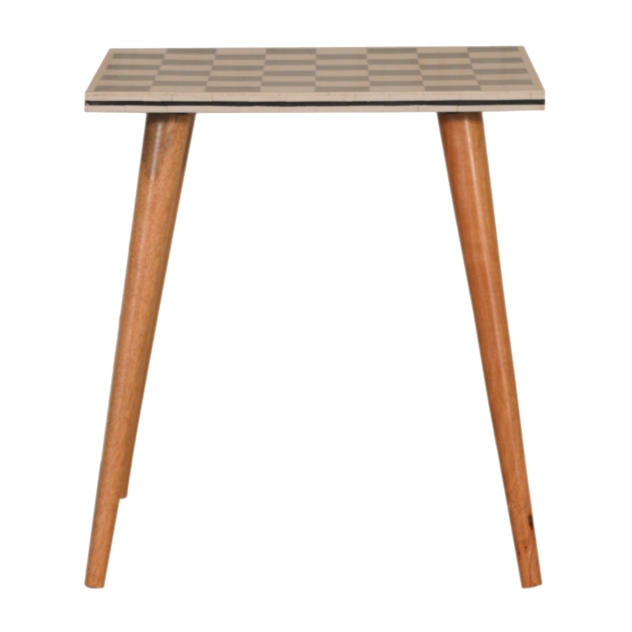 Table d'appoint à carreaux