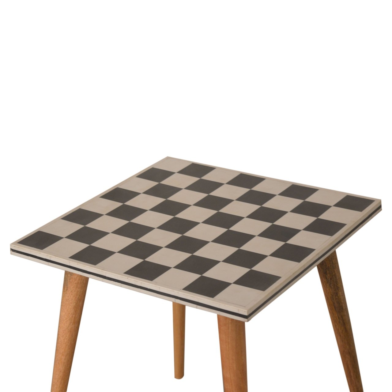 Table d'appoint à carreaux