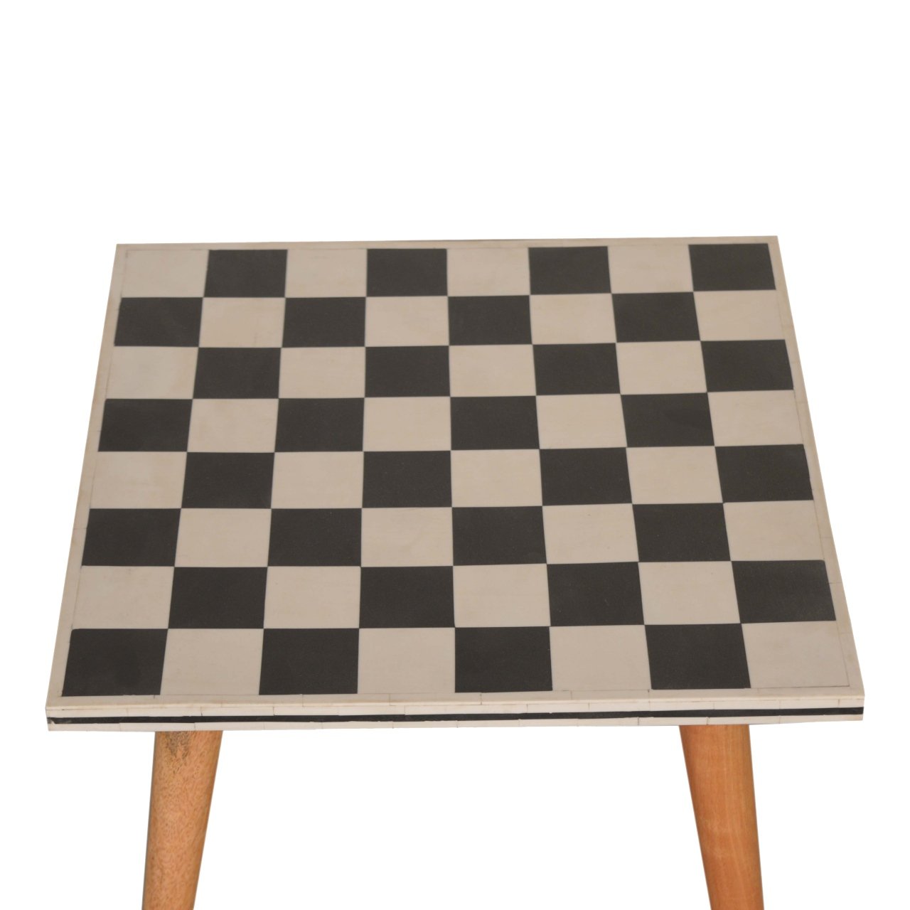 Table d'appoint à carreaux