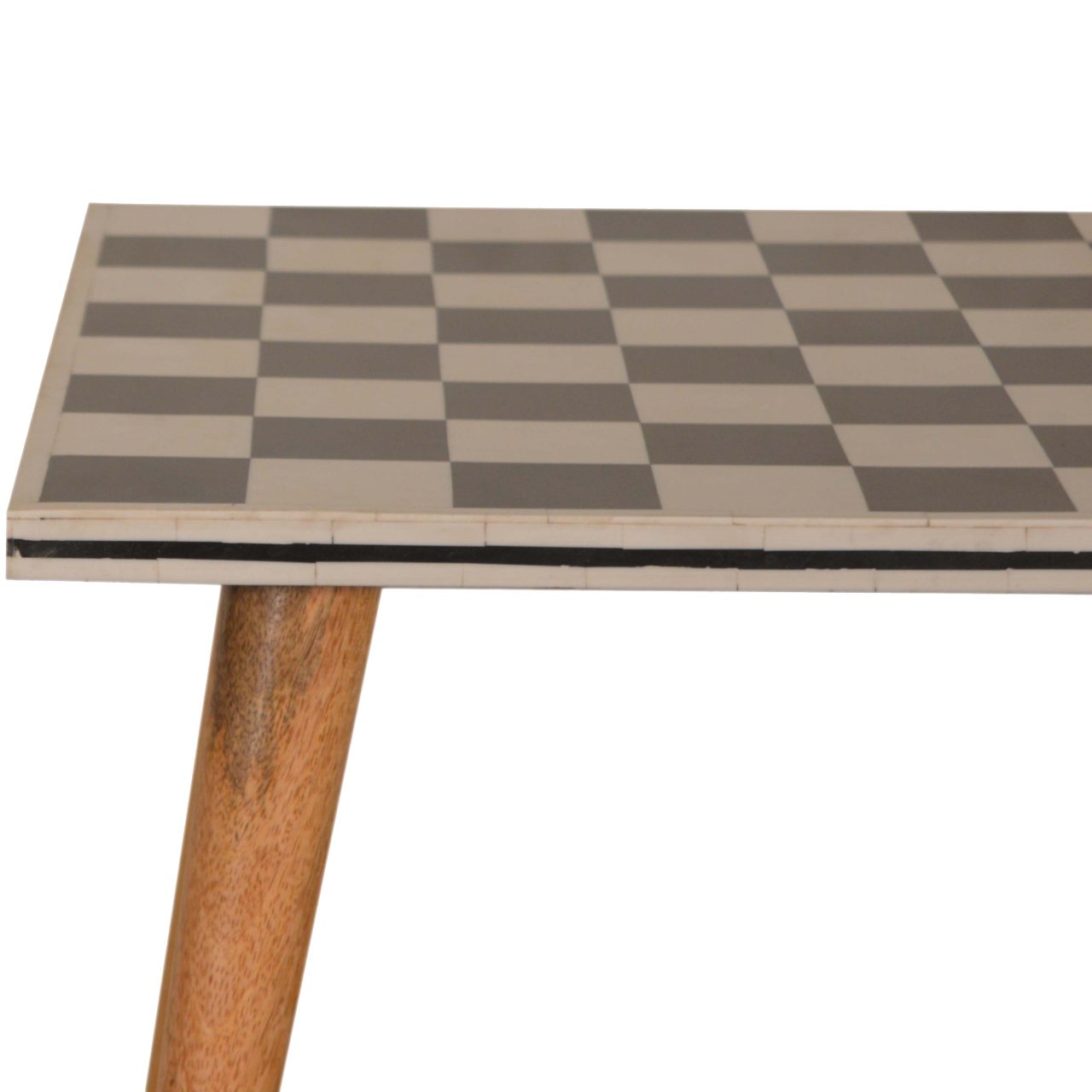 Table d'appoint à carreaux