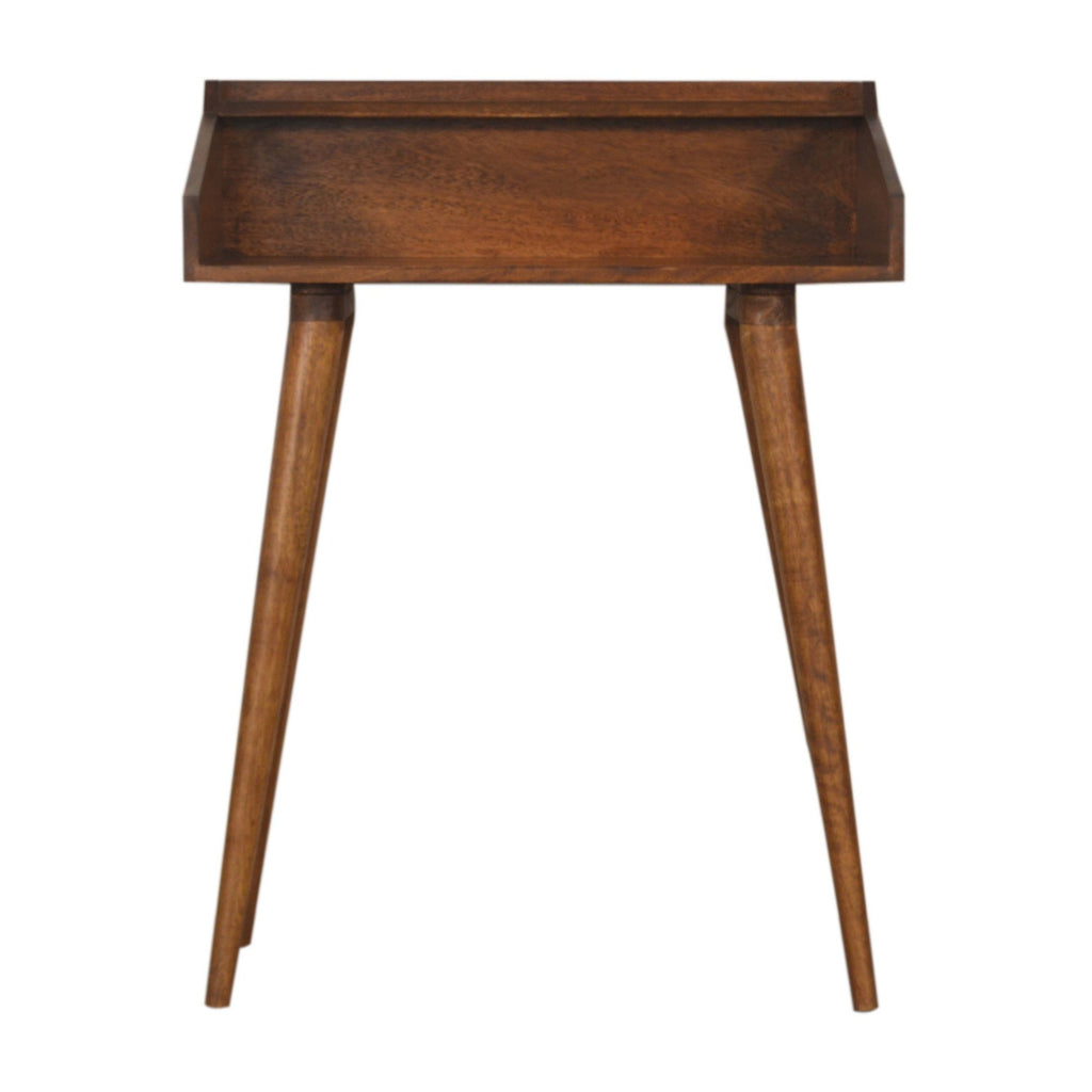 Bureau ouvert en châtaignier