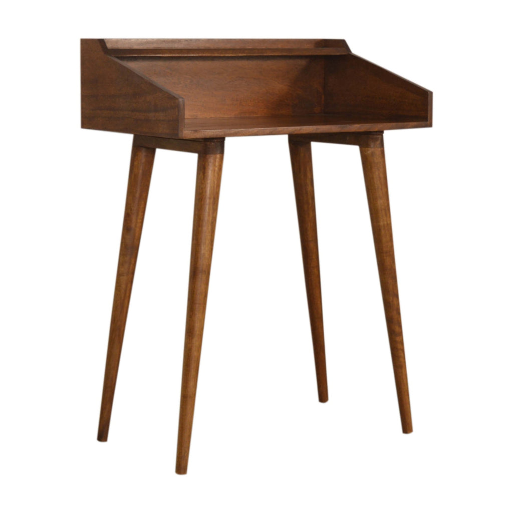 Bureau ouvert en châtaignier