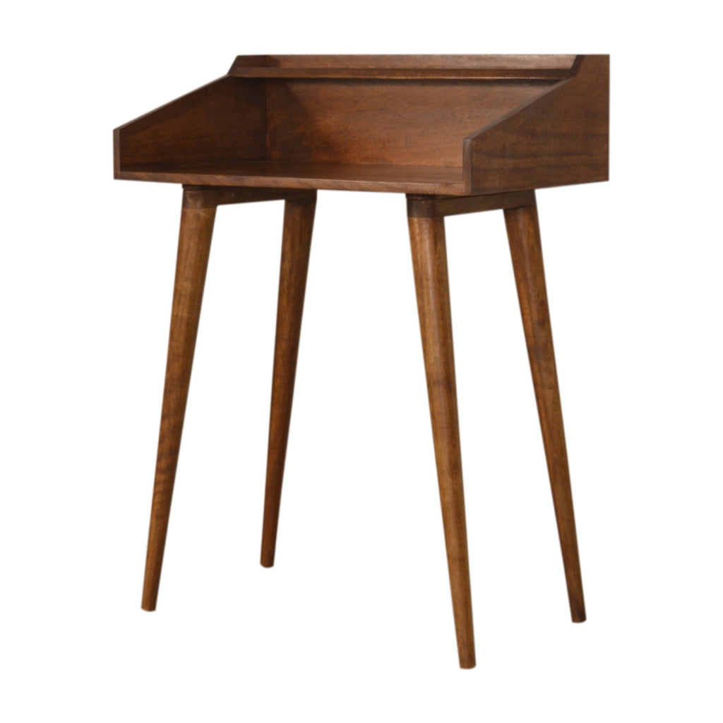 Bureau ouvert en châtaignier