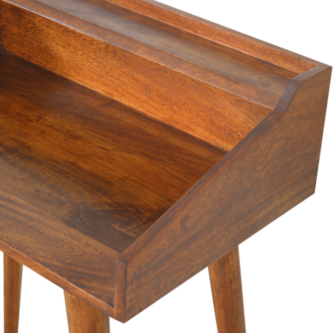 Bureau ouvert en châtaignier