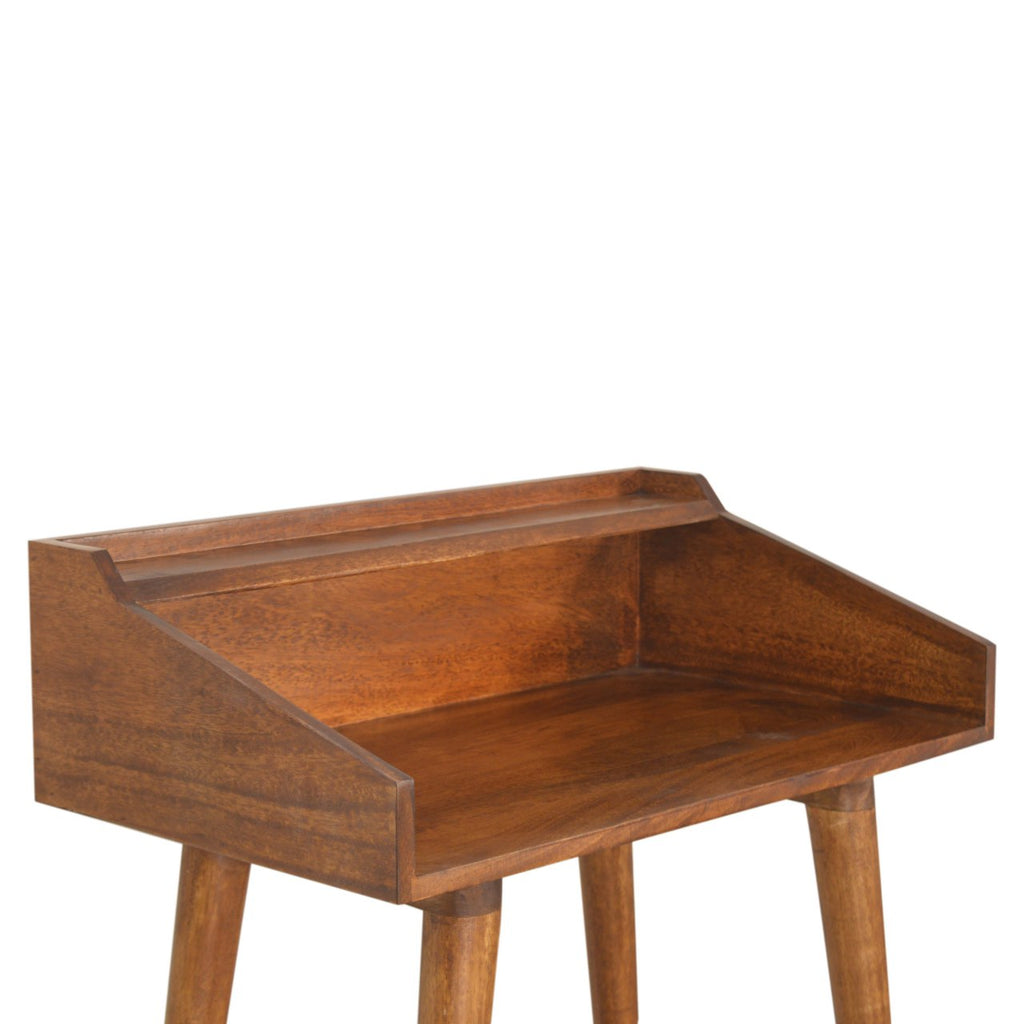 Bureau ouvert en châtaignier