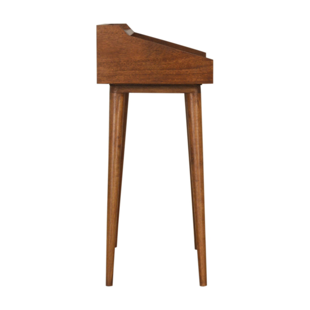 Bureau ouvert en châtaignier