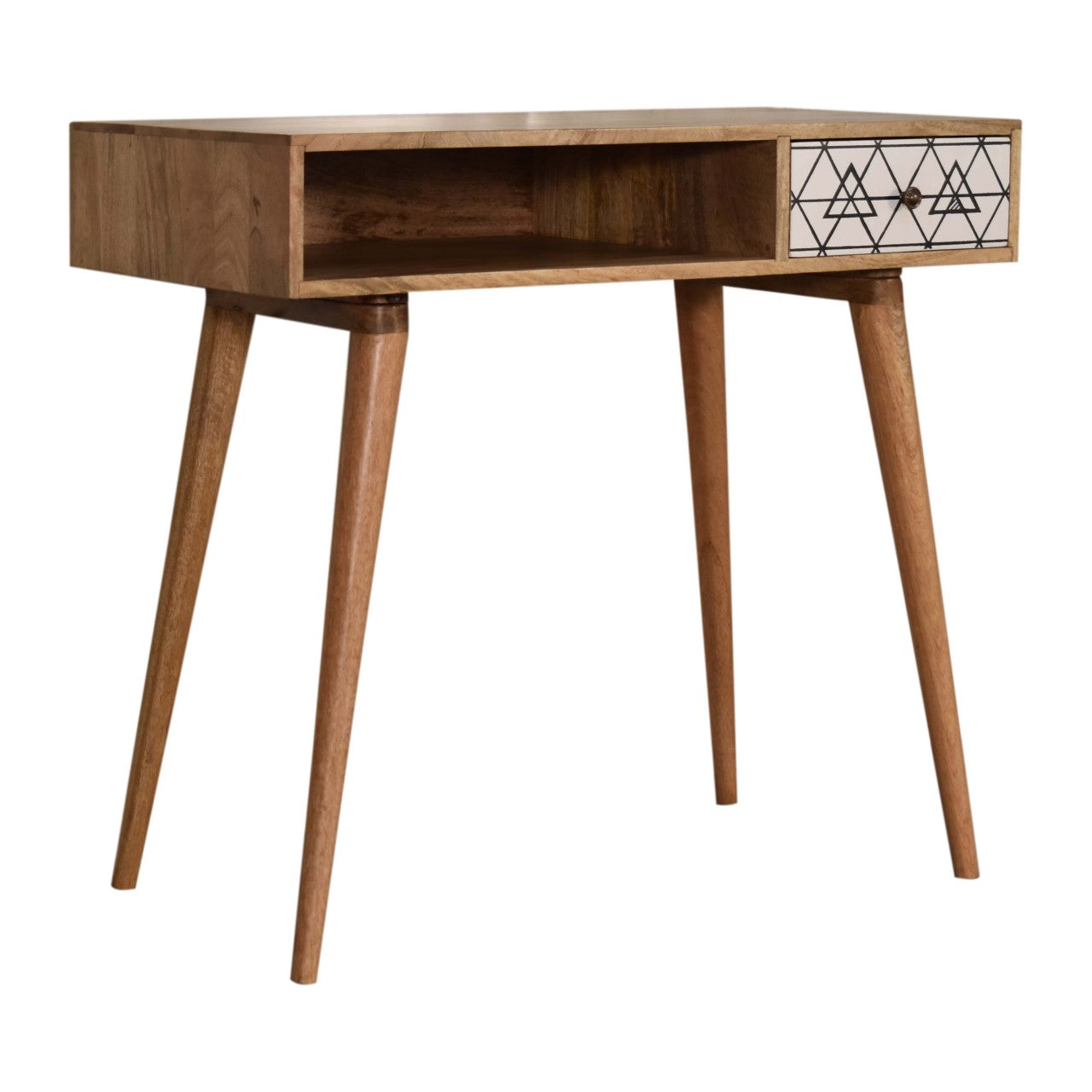 Bureau d'écriture imprimé Triangle