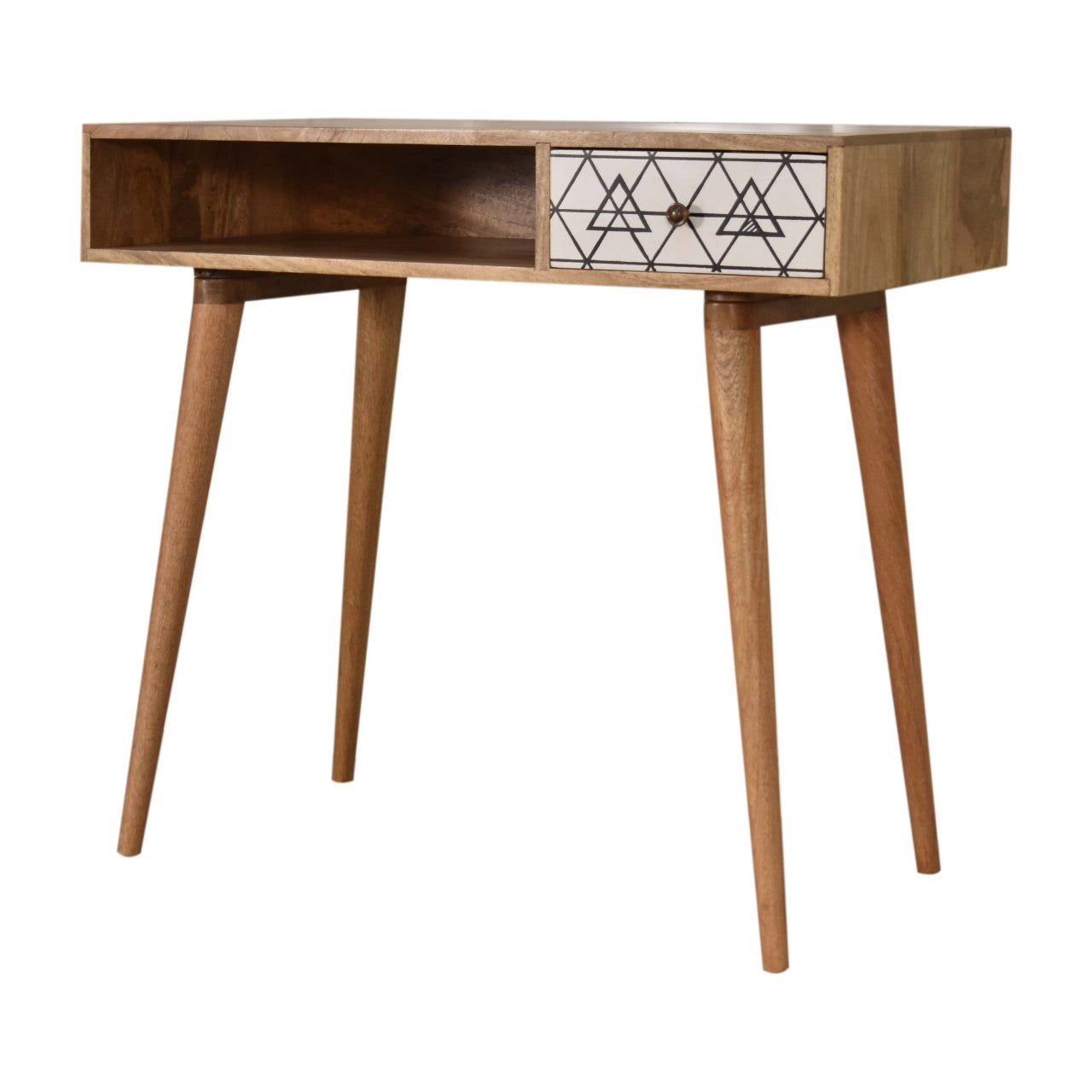 Bureau d'écriture imprimé Triangle