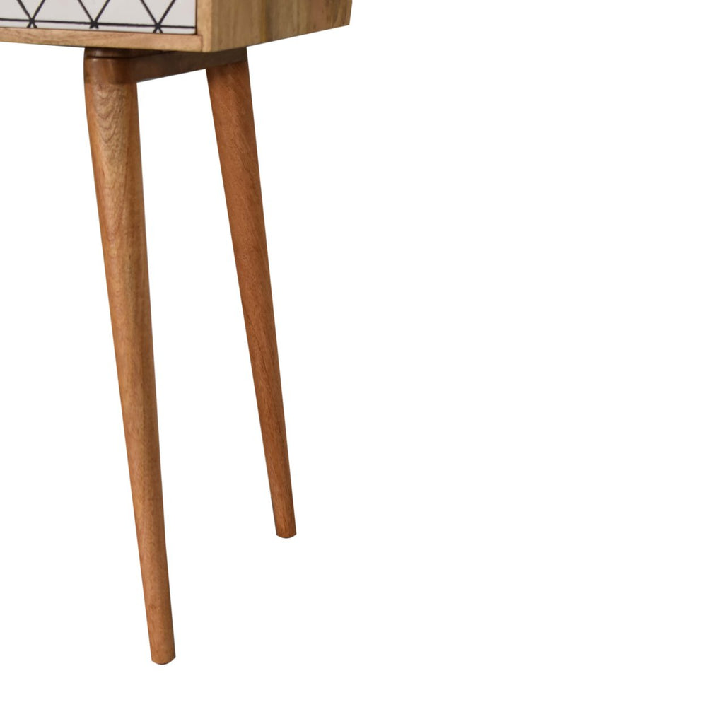 Bureau d'écriture imprimé Triangle