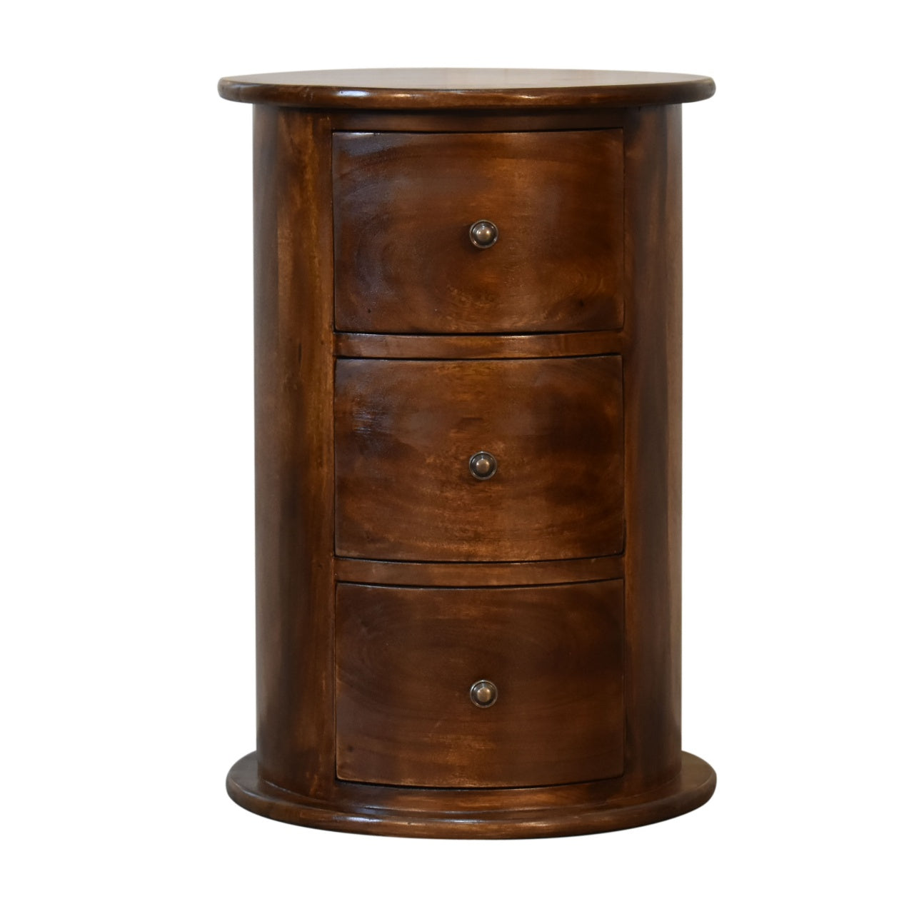 Tambour à 3 tiroirs en châtaignier