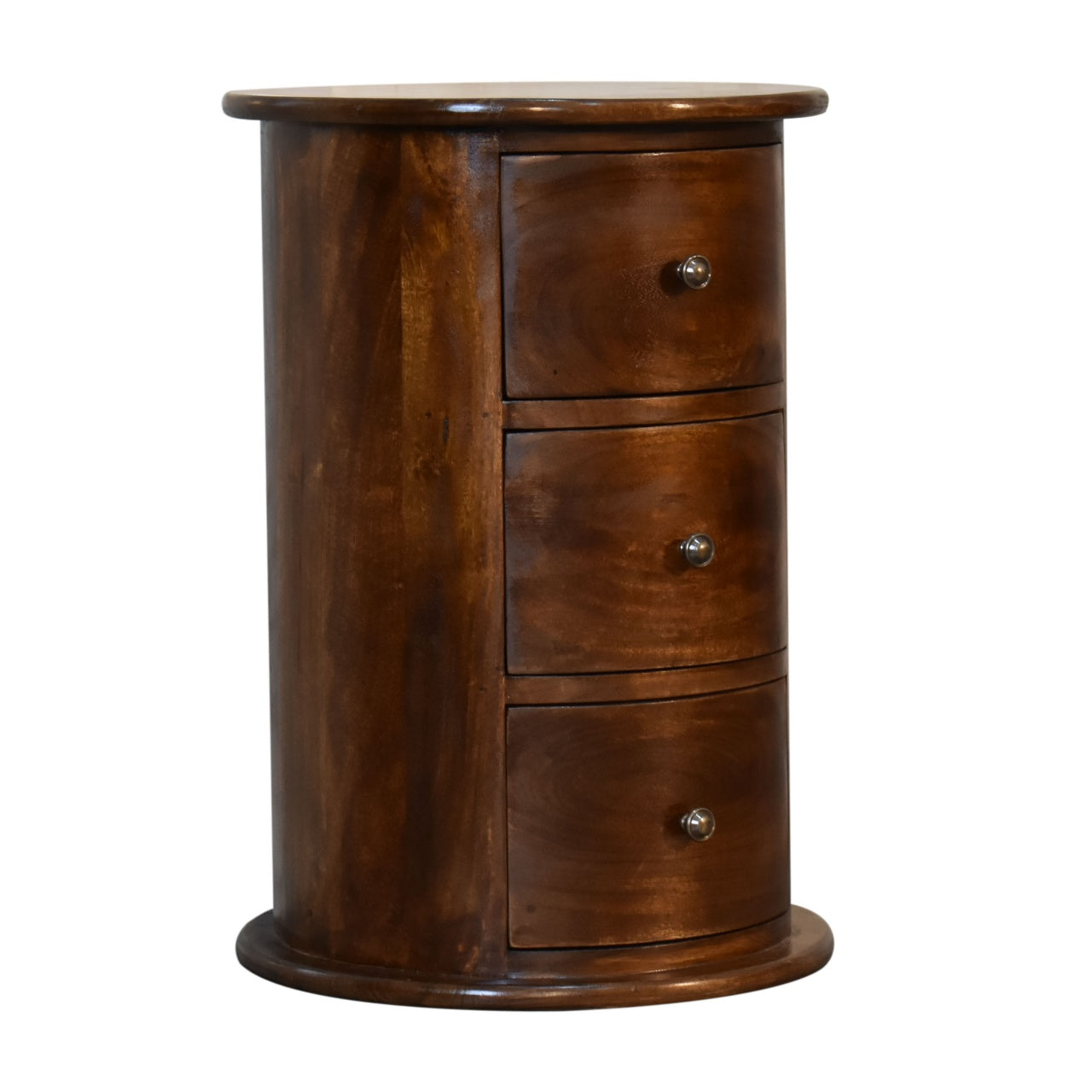Tambour à 3 tiroirs en châtaignier