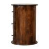Tambour à 3 tiroirs en châtaignier