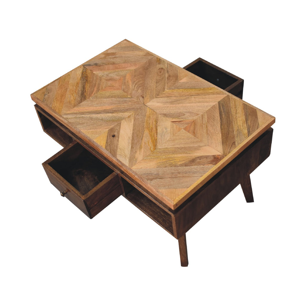 Table basse classique grise Granary