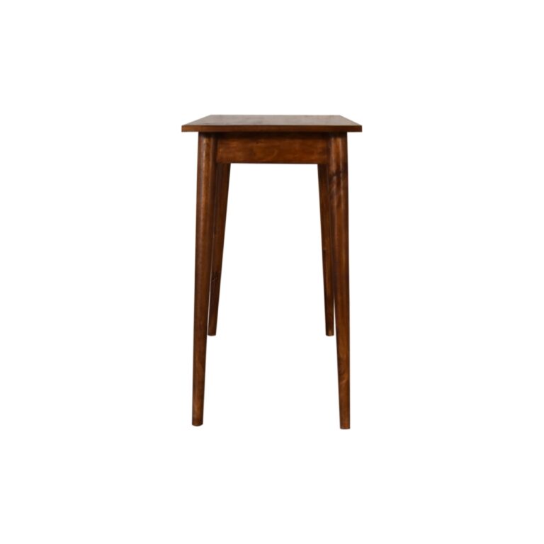 Bureau à deux tiroirs en châtaignier