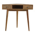 Bureau d'angle en bois massif