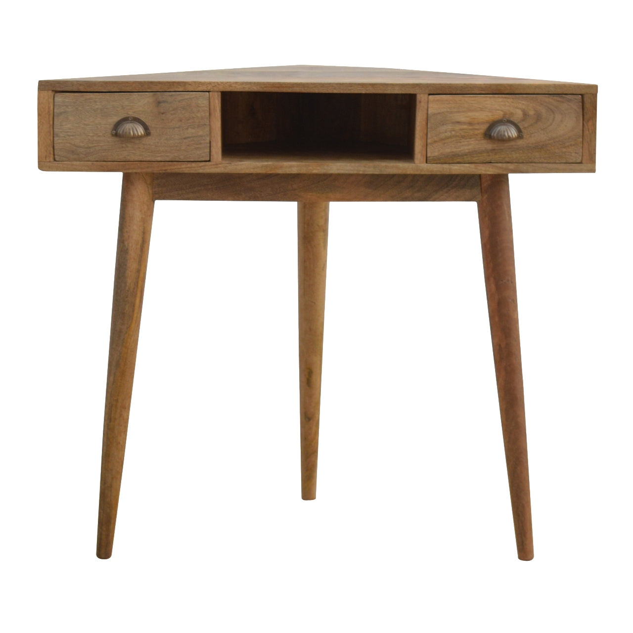 Bureau d'angle en bois massif