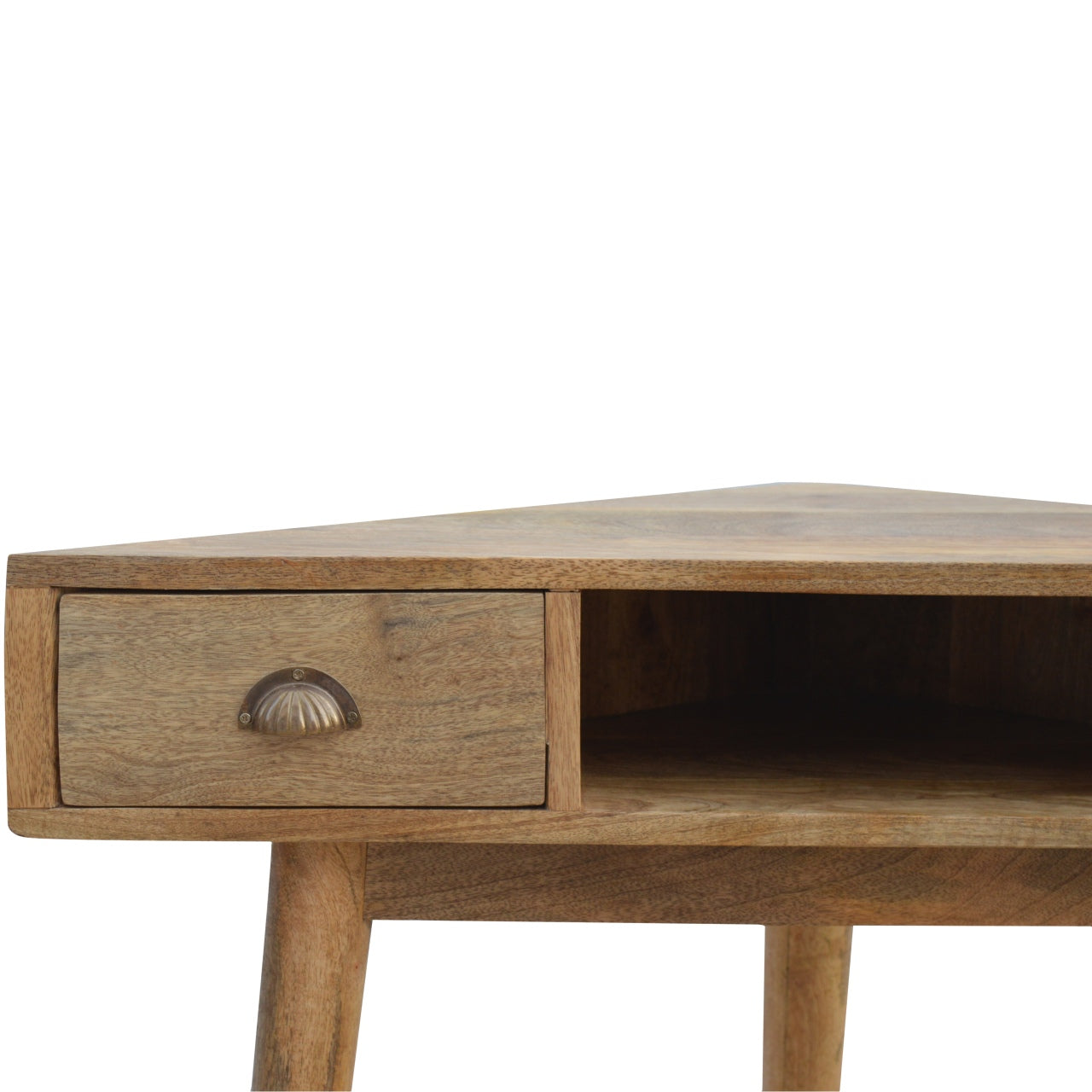 Bureau d'angle en bois massif