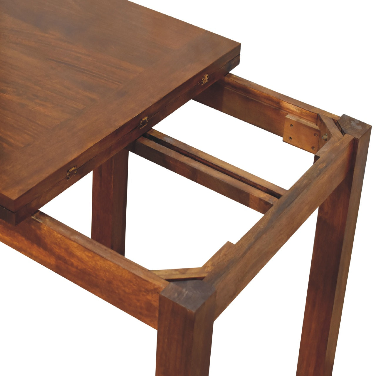 Table à manger papillon châtaigne