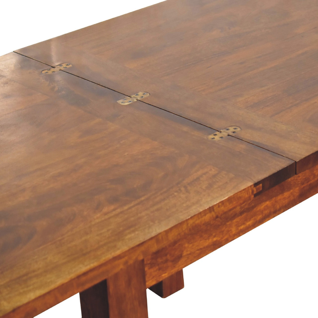 Table à manger papillon châtaigne