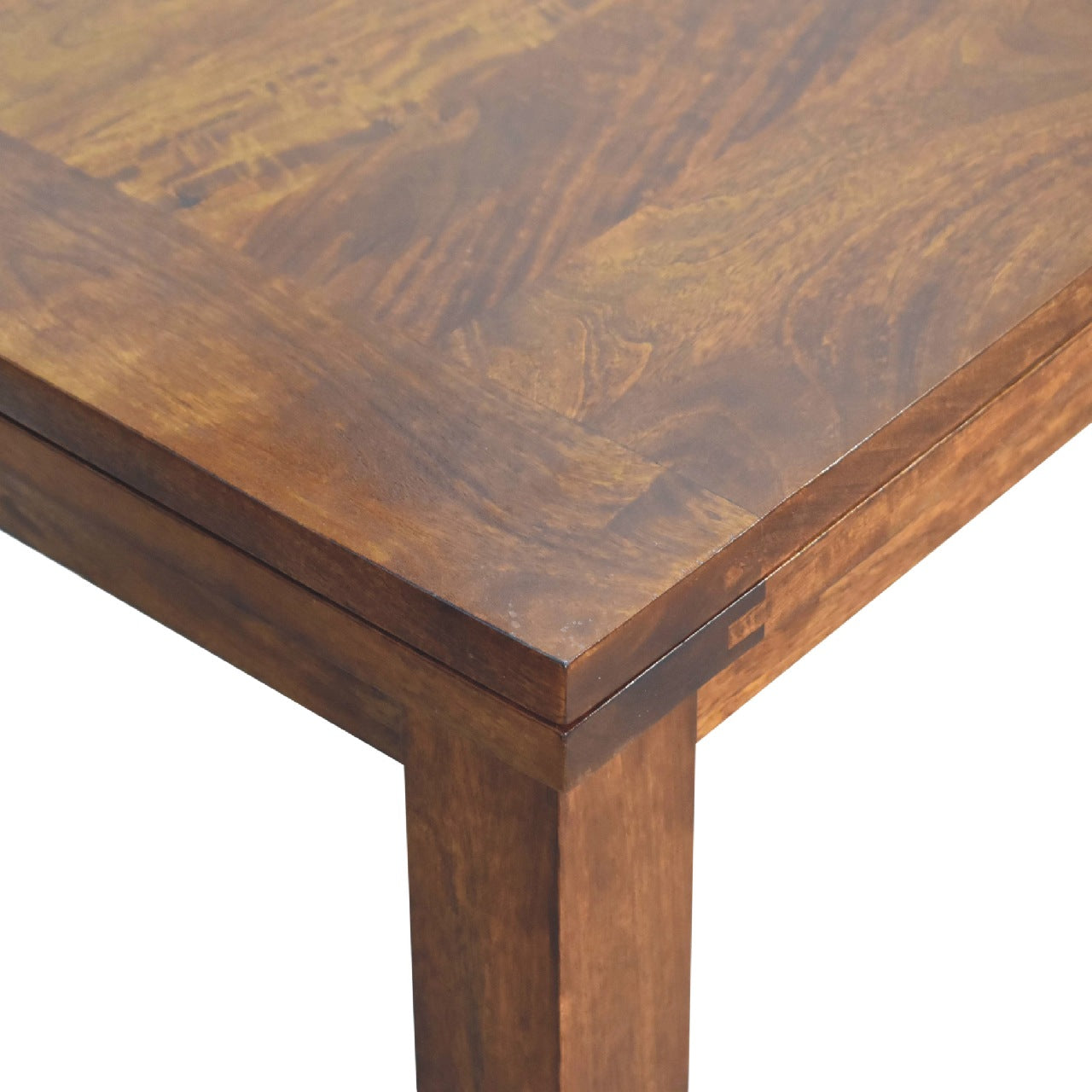Table à manger papillon châtaigne