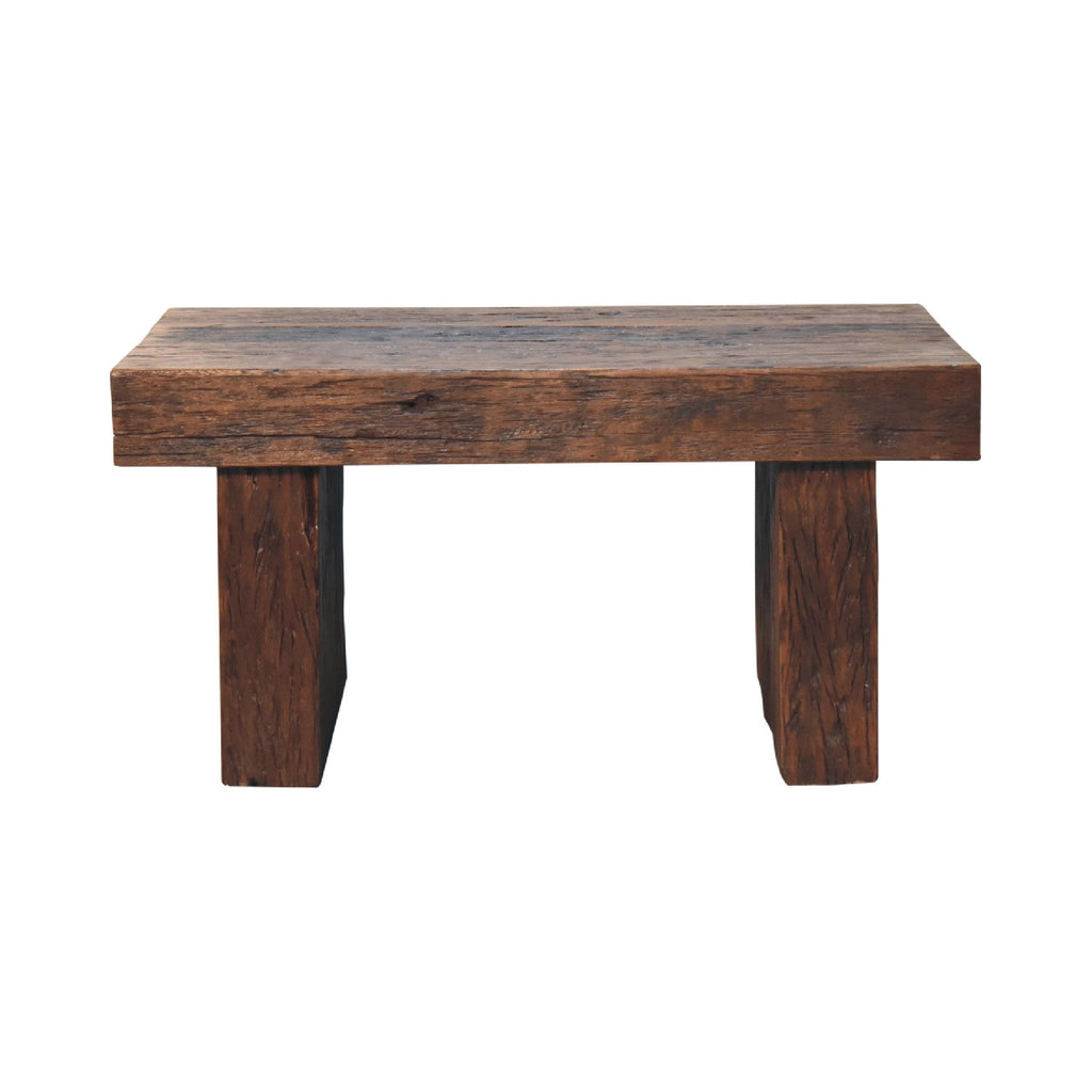 Table basse en cube recyclé