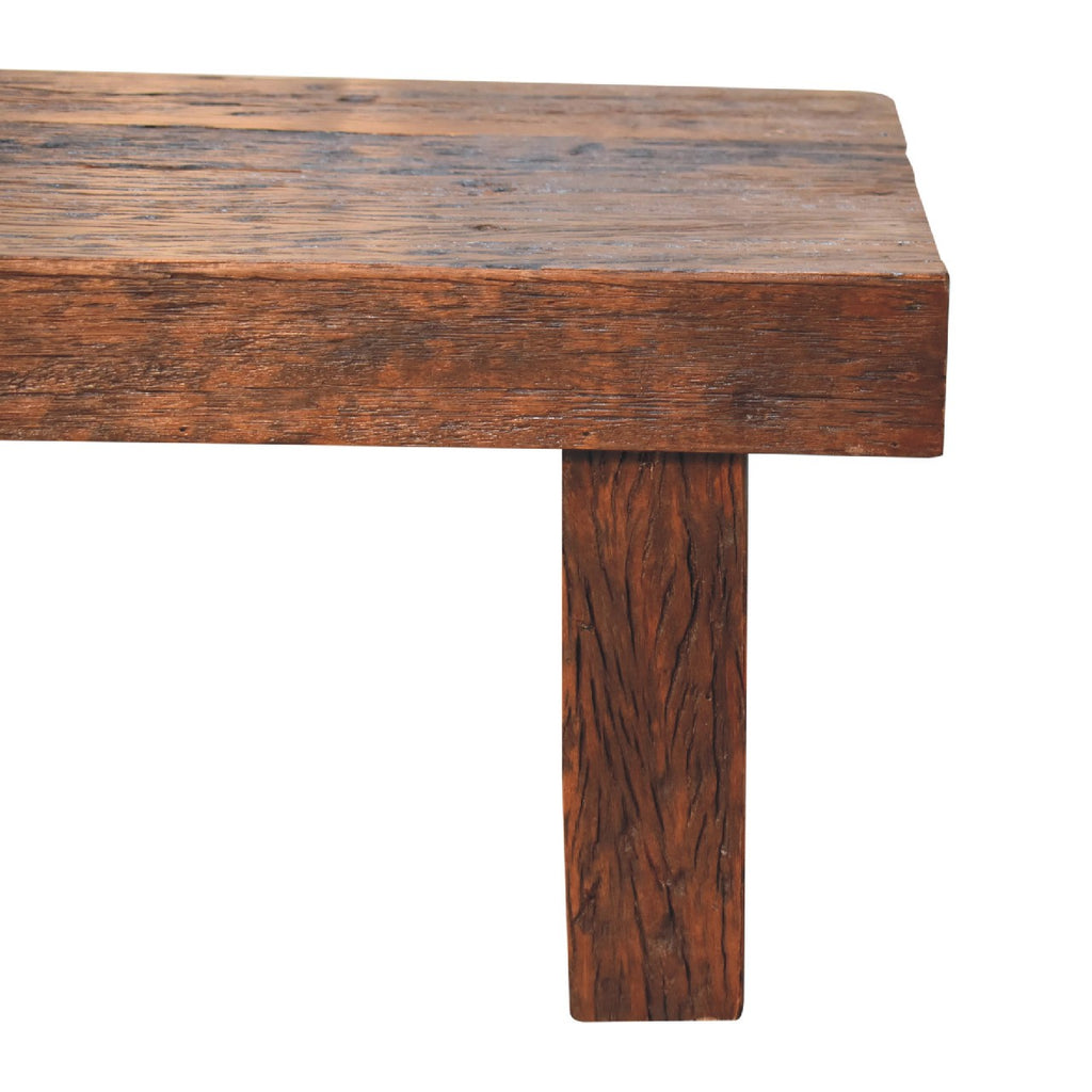 Table basse en cube recyclé