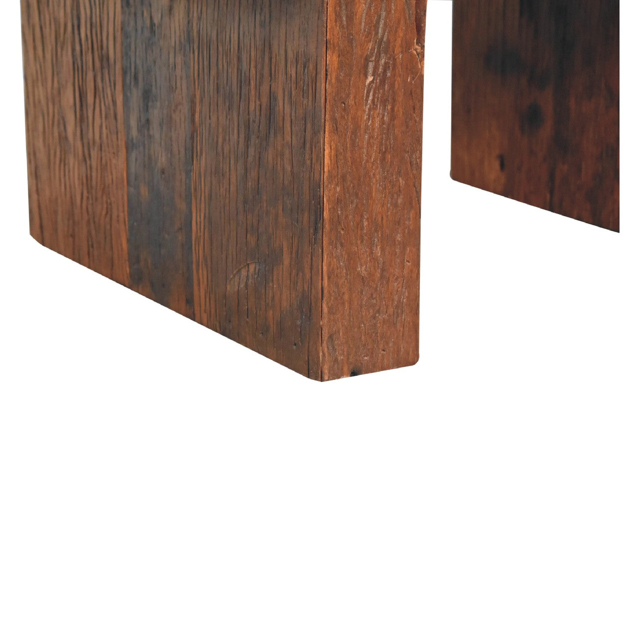 Table basse en cube recyclé