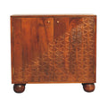 Armoire à dés en châtaignier