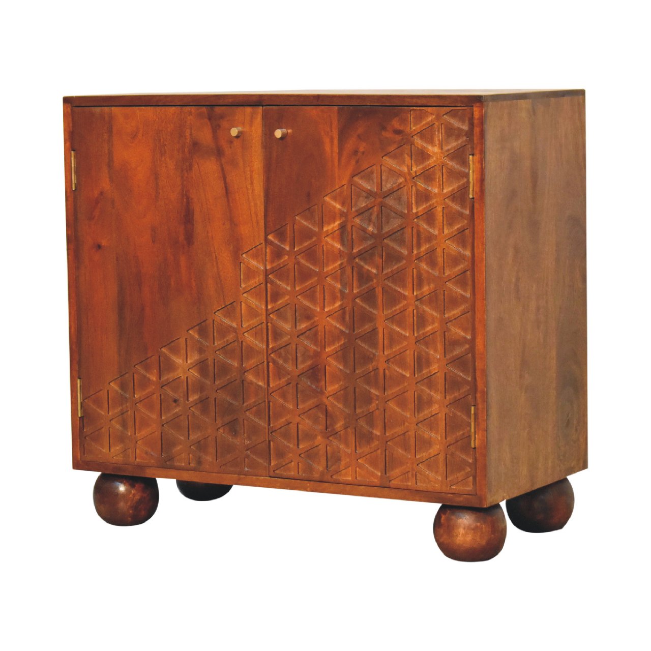Armoire à dés en châtaignier