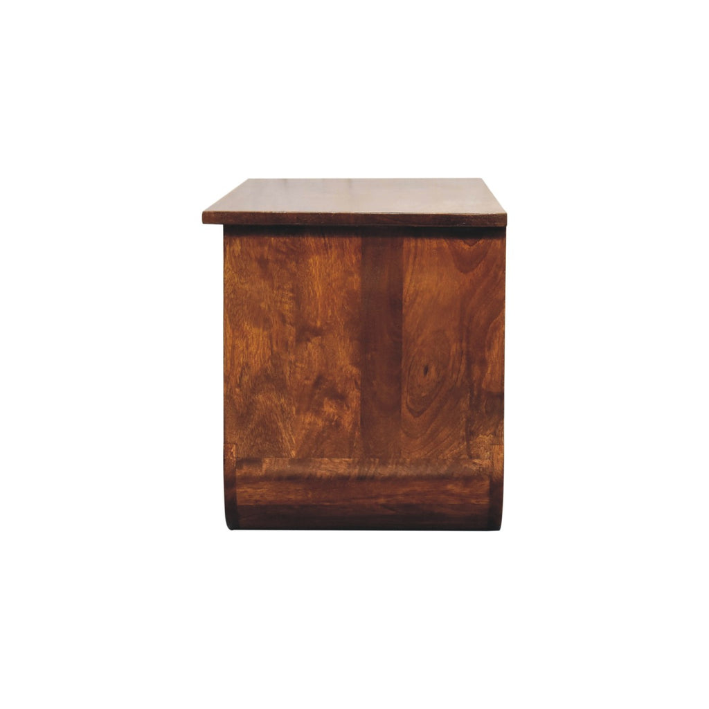 Table basse à trois portes