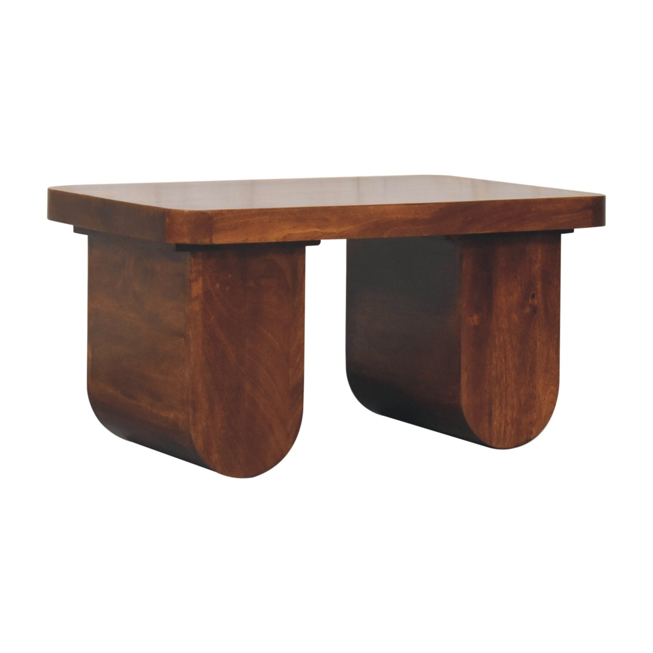 Table basse en châtaignier massif