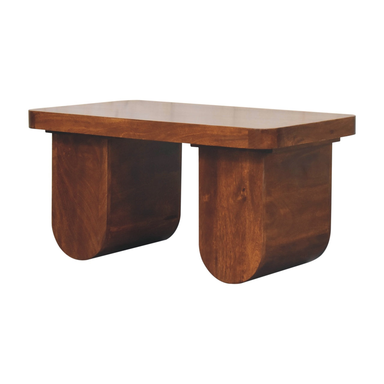 Table basse en châtaignier massif