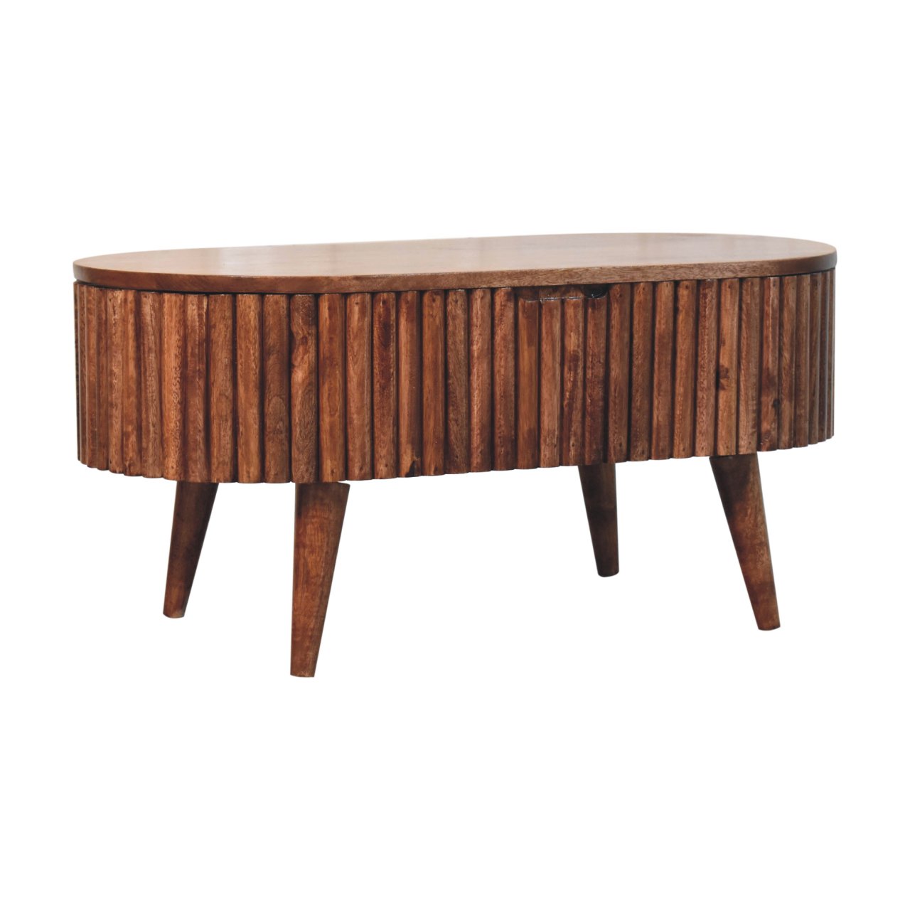 Table basse Mokka miel caramel