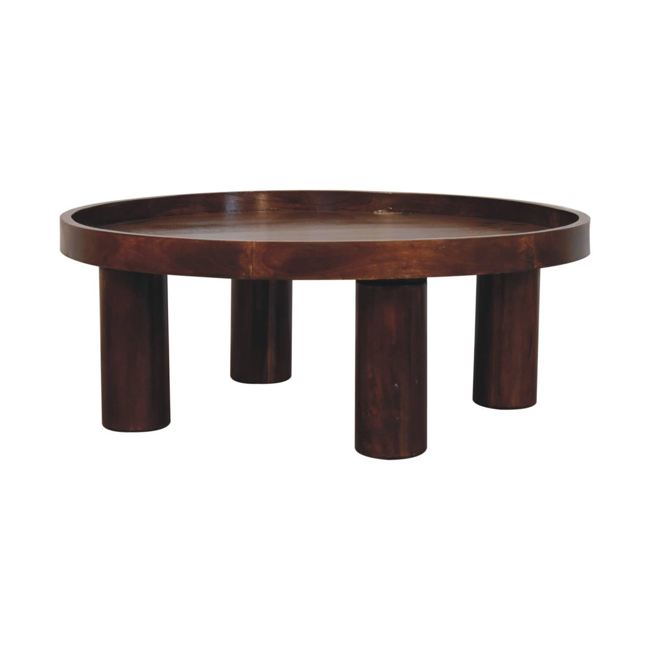 Table basse Crescent Chestnut