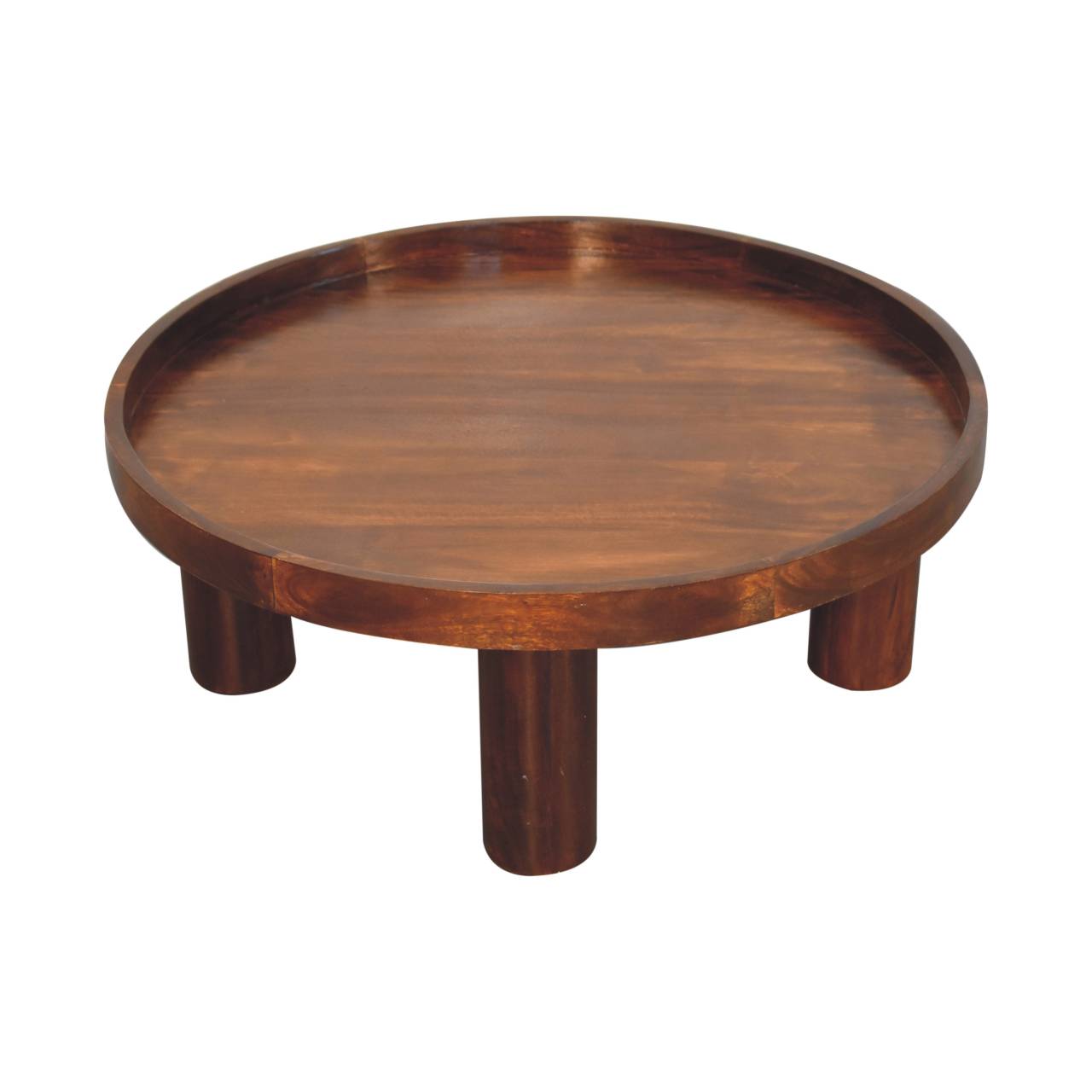 Table basse Crescent Chestnut