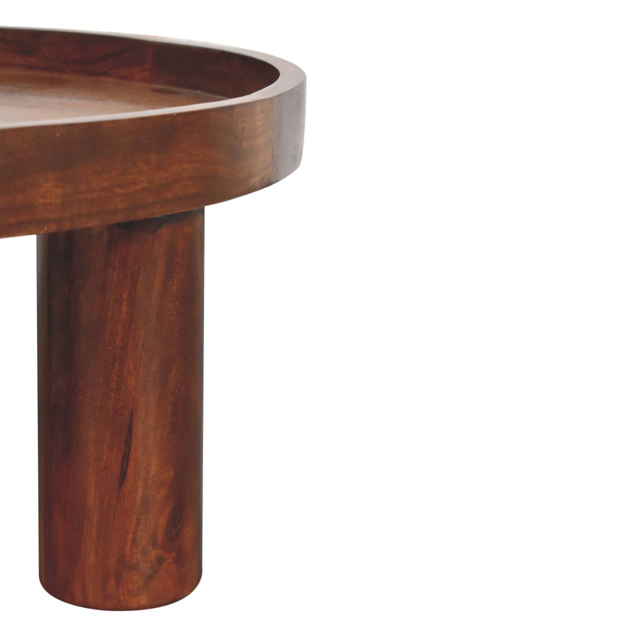 Table basse Crescent Chestnut