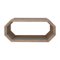 Table basse hexagonale