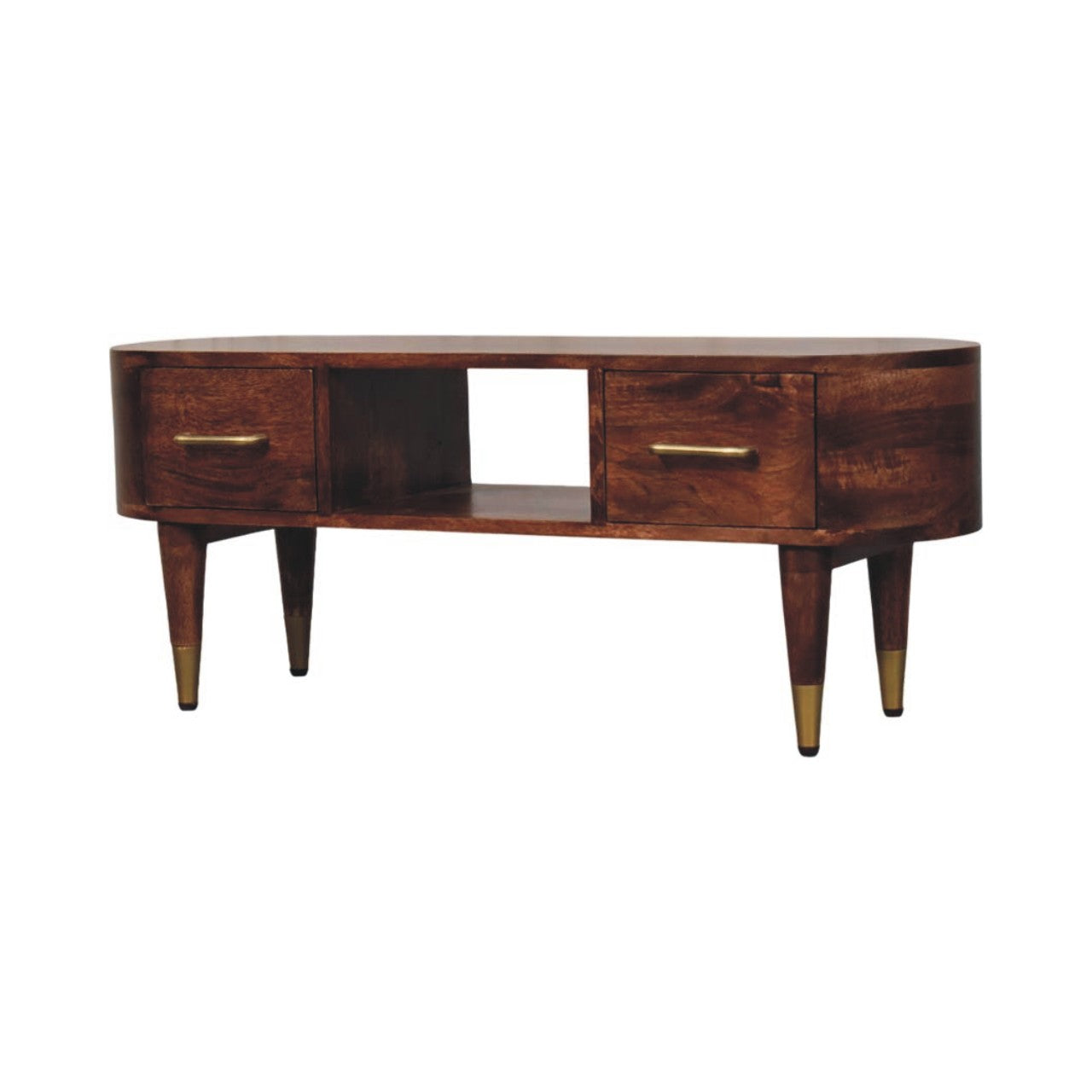Console multimédia incurvée Valenza