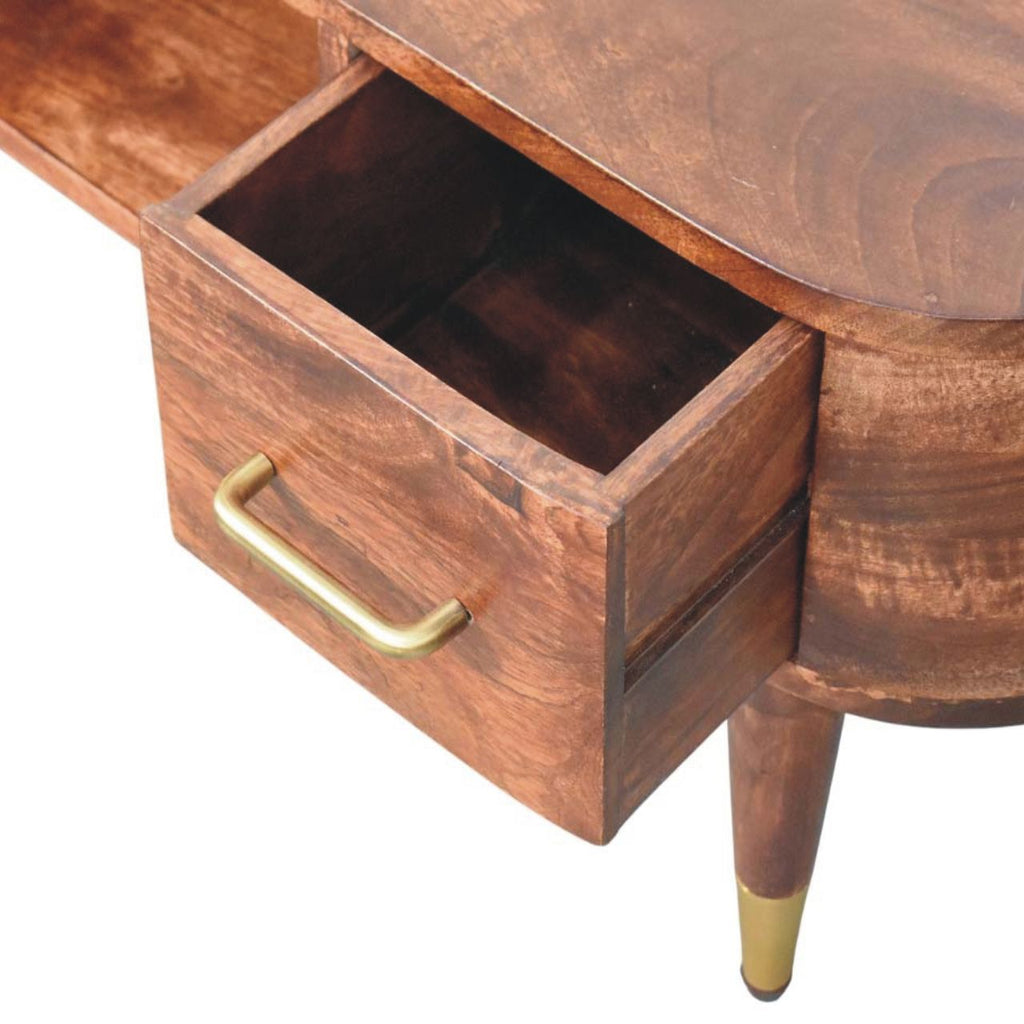 Console multimédia incurvée Valenza