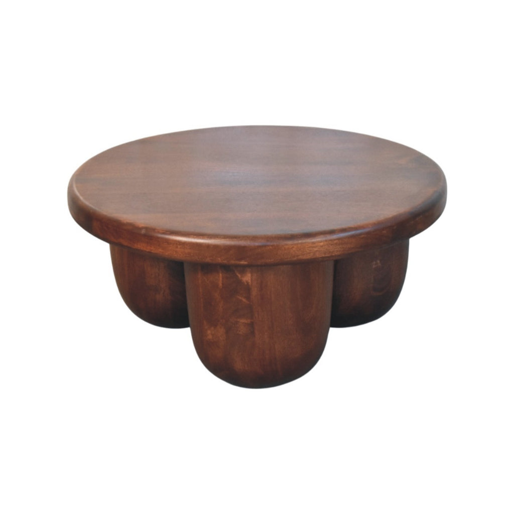 Table basse sculptée Clara