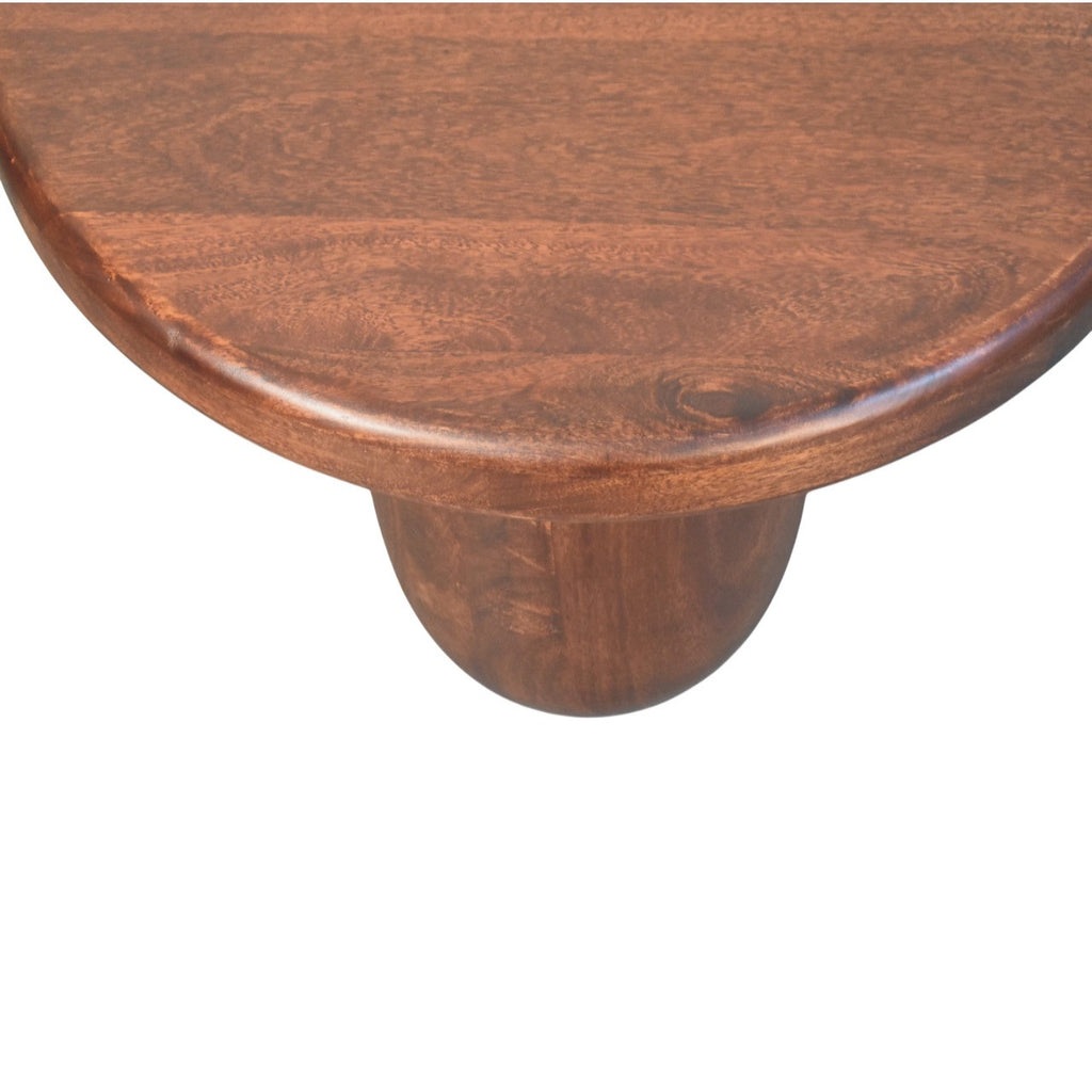 Table basse sculptée Clara