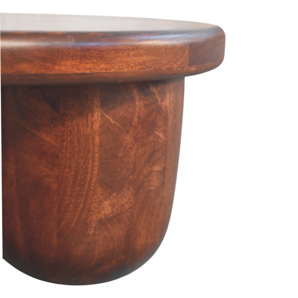 Table basse sculptée Clara