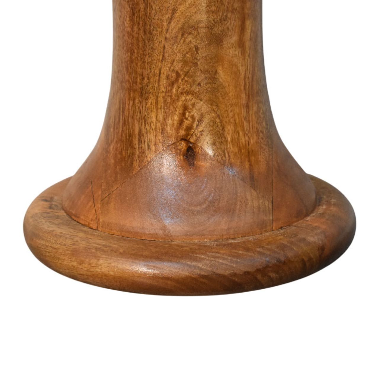 Console sur piédestal en ambre