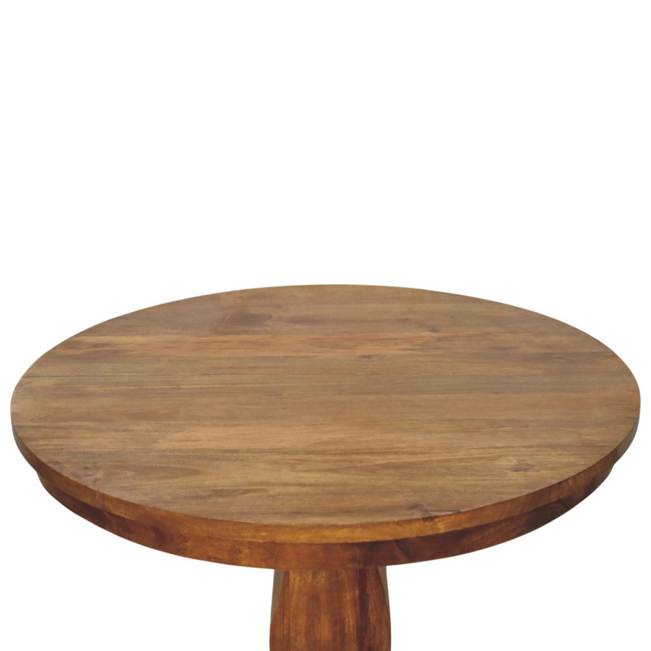 Table de salle à manger ronde sur pied central